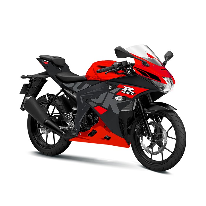 SUZUKI GSX-R150 ABS STRONGER RED - TITAN BLACK