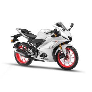 Yamaha R15 V4 intensity White BS7 Duel ABS 2025 Model